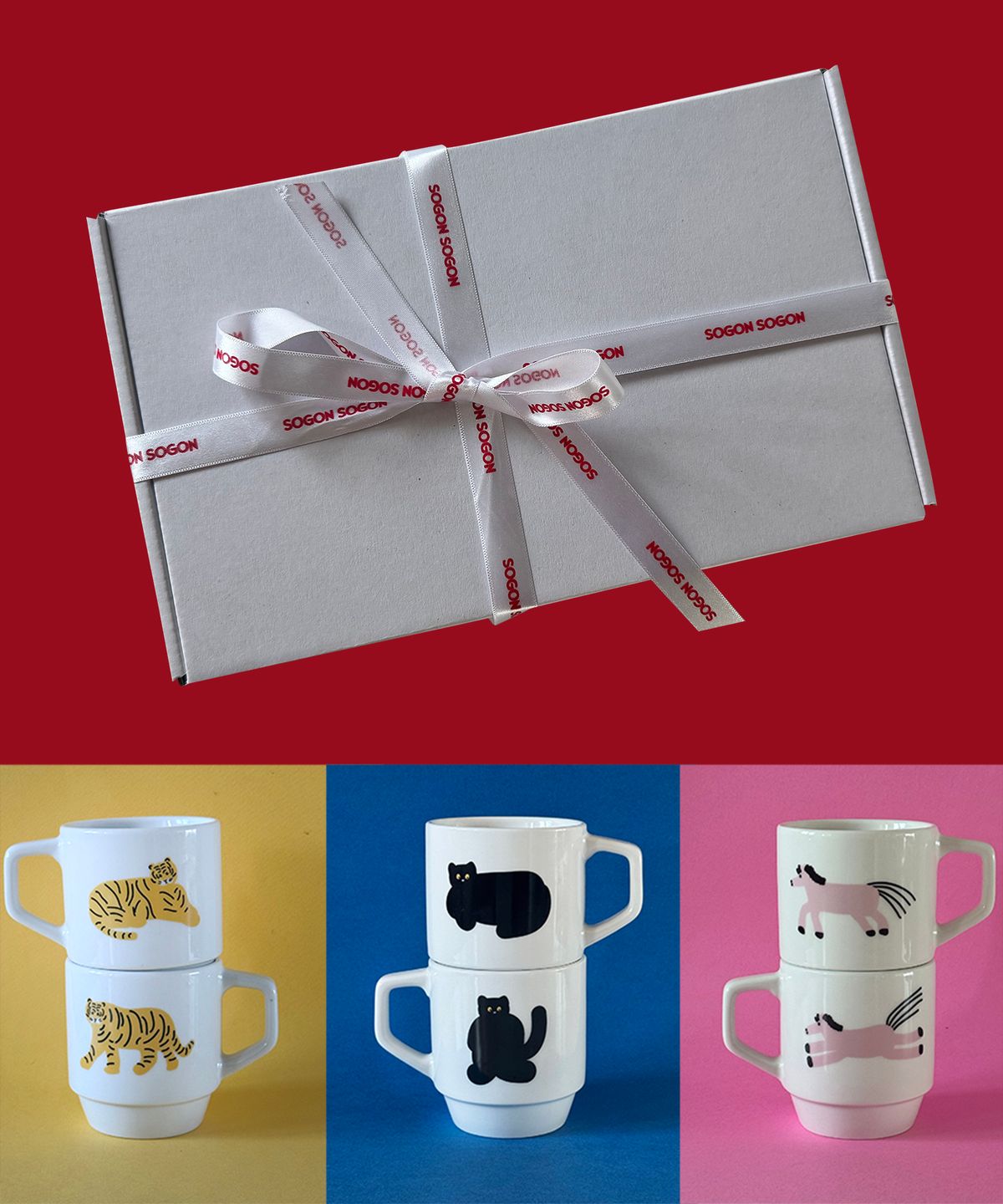 소곤소곤(SOGONSOGON) (선물포장) cup 2p set