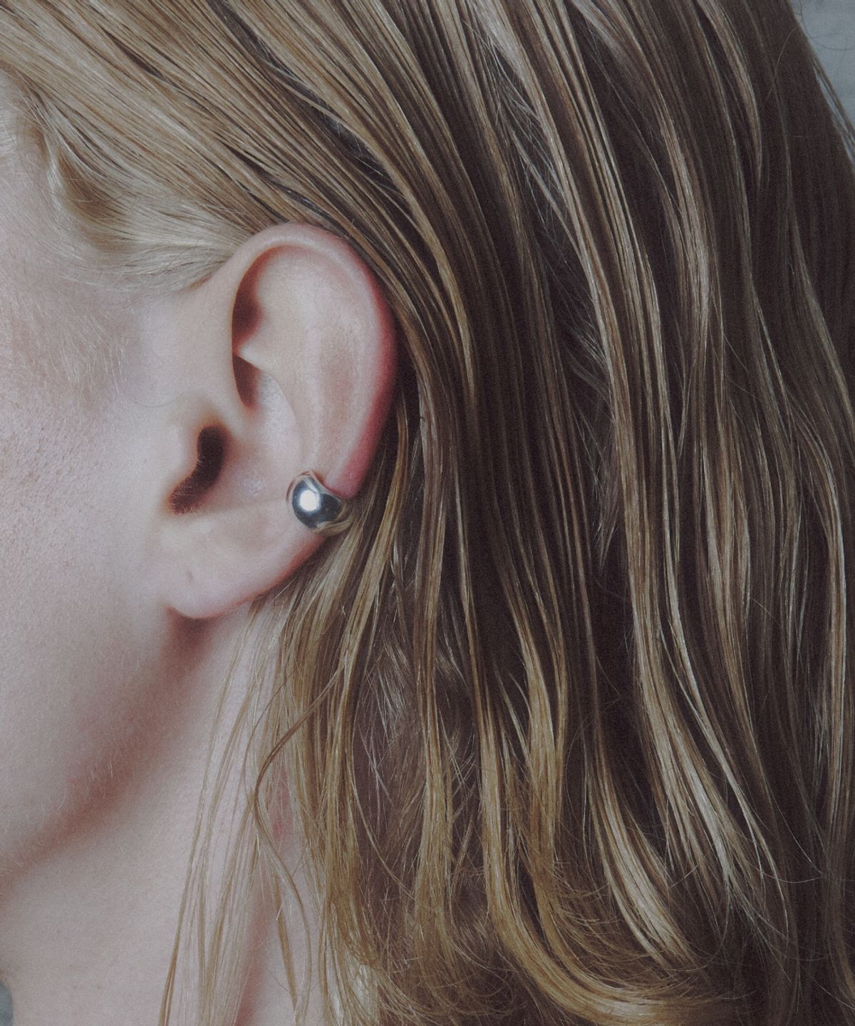 더스틸룸(THESTILLROOM) [SILVER] #E2542 Dome earcuff