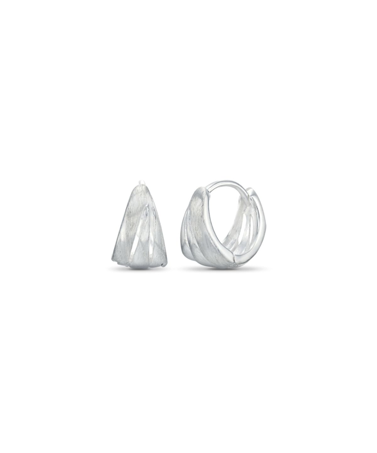 더스틸룸(THESTILLROOM) [SILVER] #E2546 Shell hoop earring