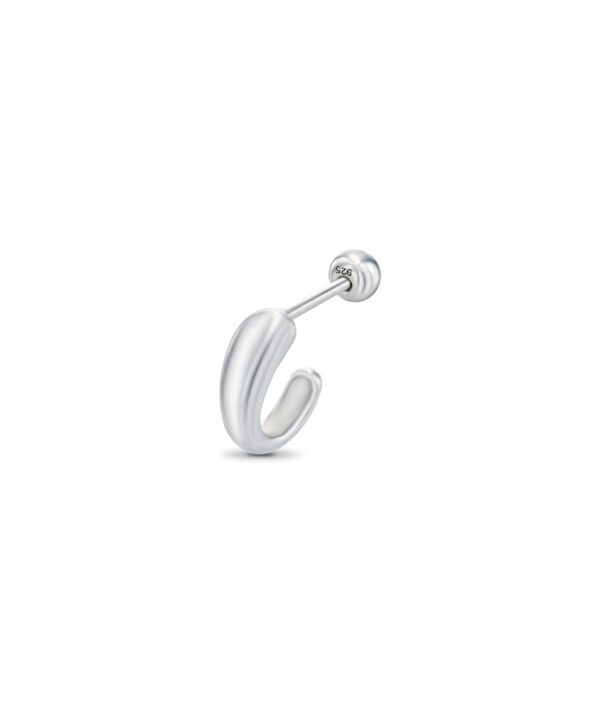 더스틸룸(THESTILLROOM) [SILVER] #E2548 Curve piercing (single)