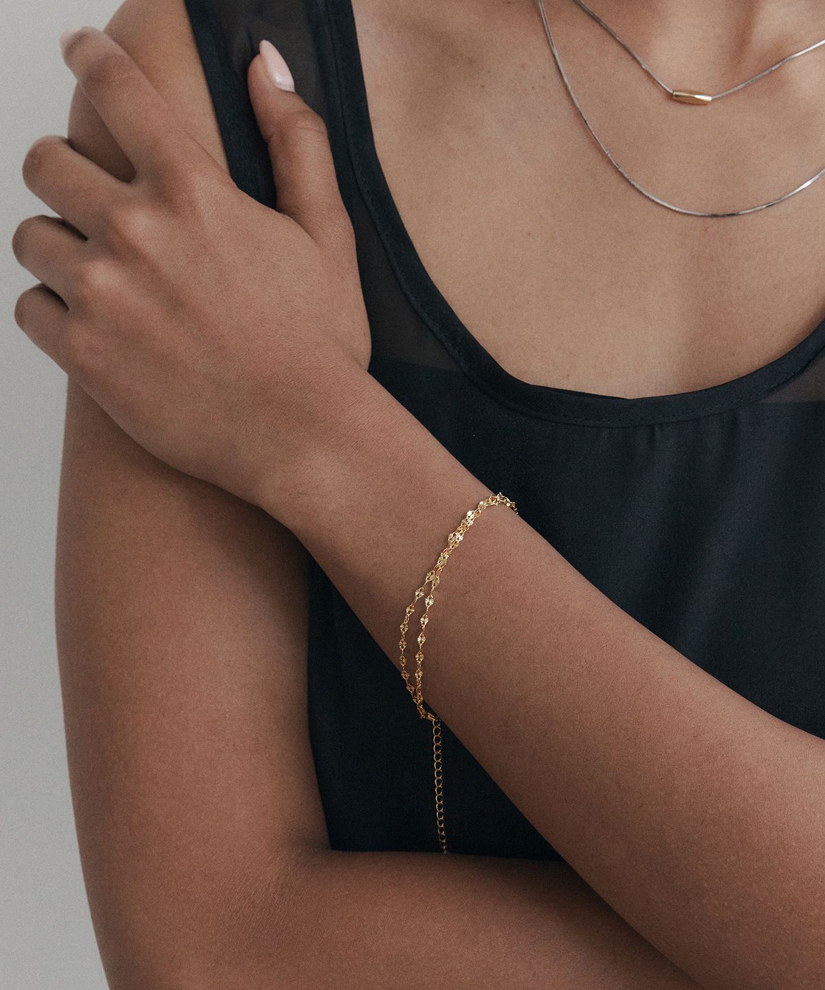 아티카 로우(ATTICA RAW) [실버925] Lumiereder Twolines Bracelet / BAG003
