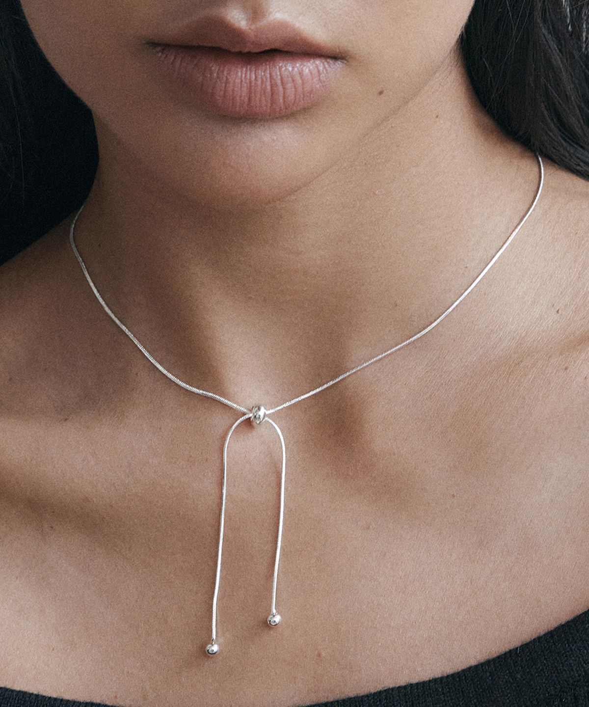 아티카 로우(ATTICA RAW) Flow Knot Necklace / NBS014