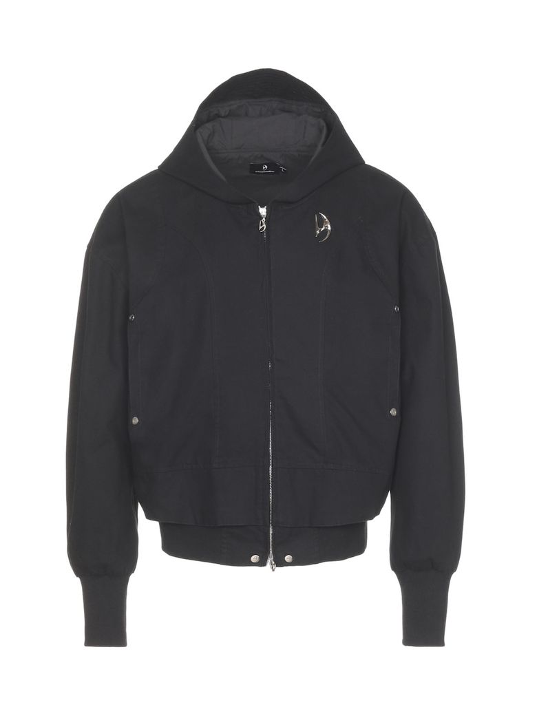 FORM CANVAS ZIP JACKET_BLACK