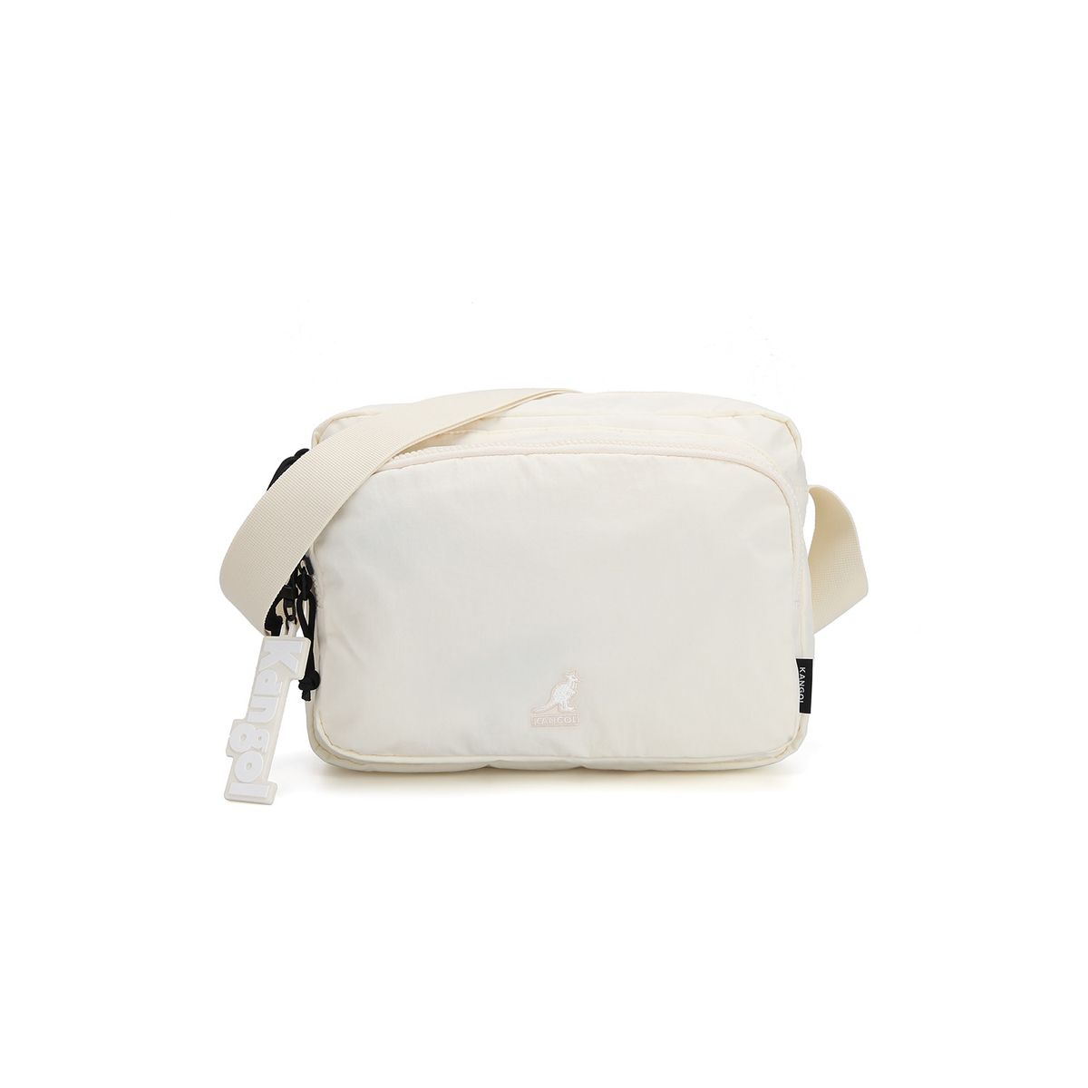 캉골(KANGOL) 에브리데이 나일론 크로스백 3385 아이보리