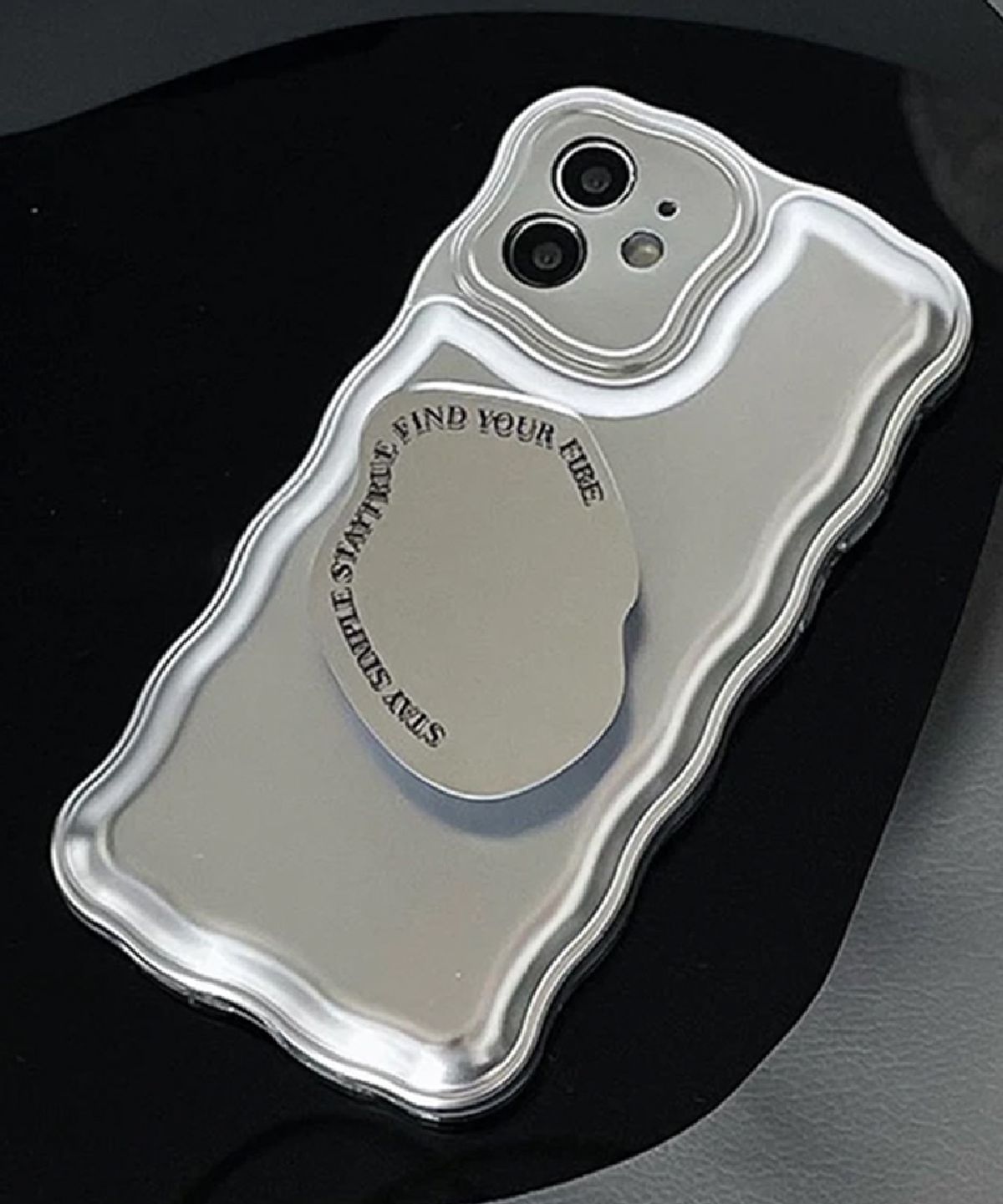 나인틴프라이데이(nineteenfriday) Wavy Chrome Case