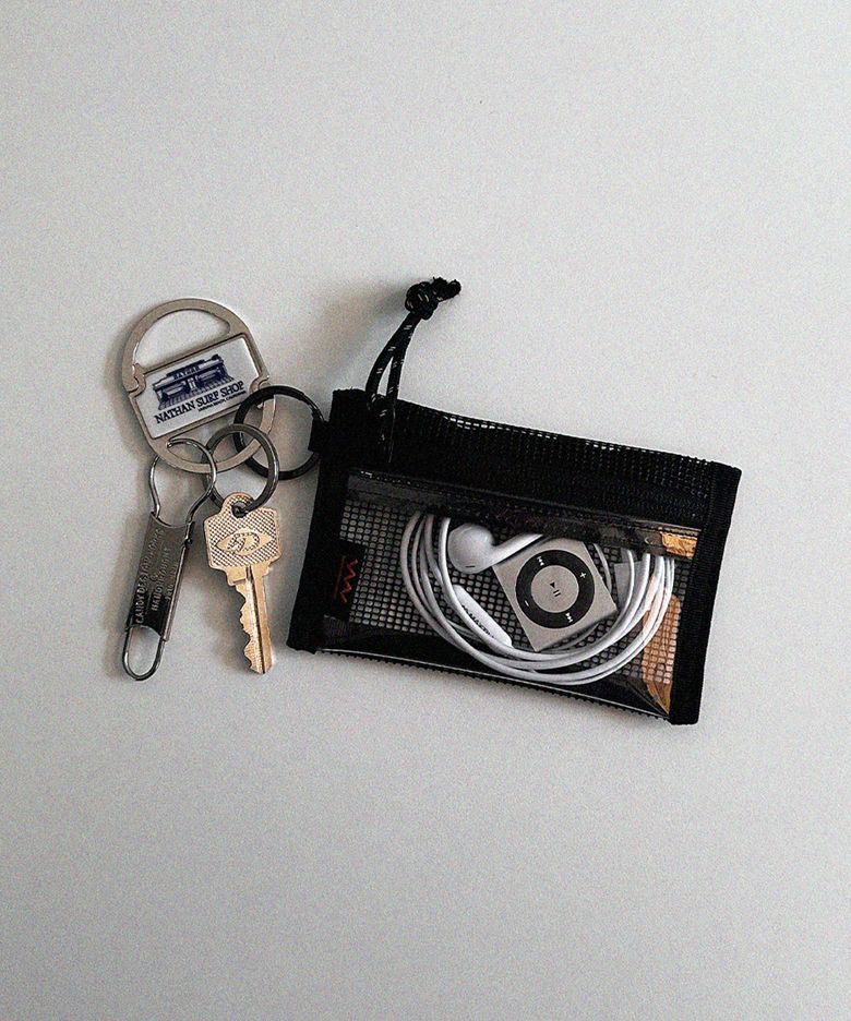 MULTIUSE PVC POUCH KEYRING