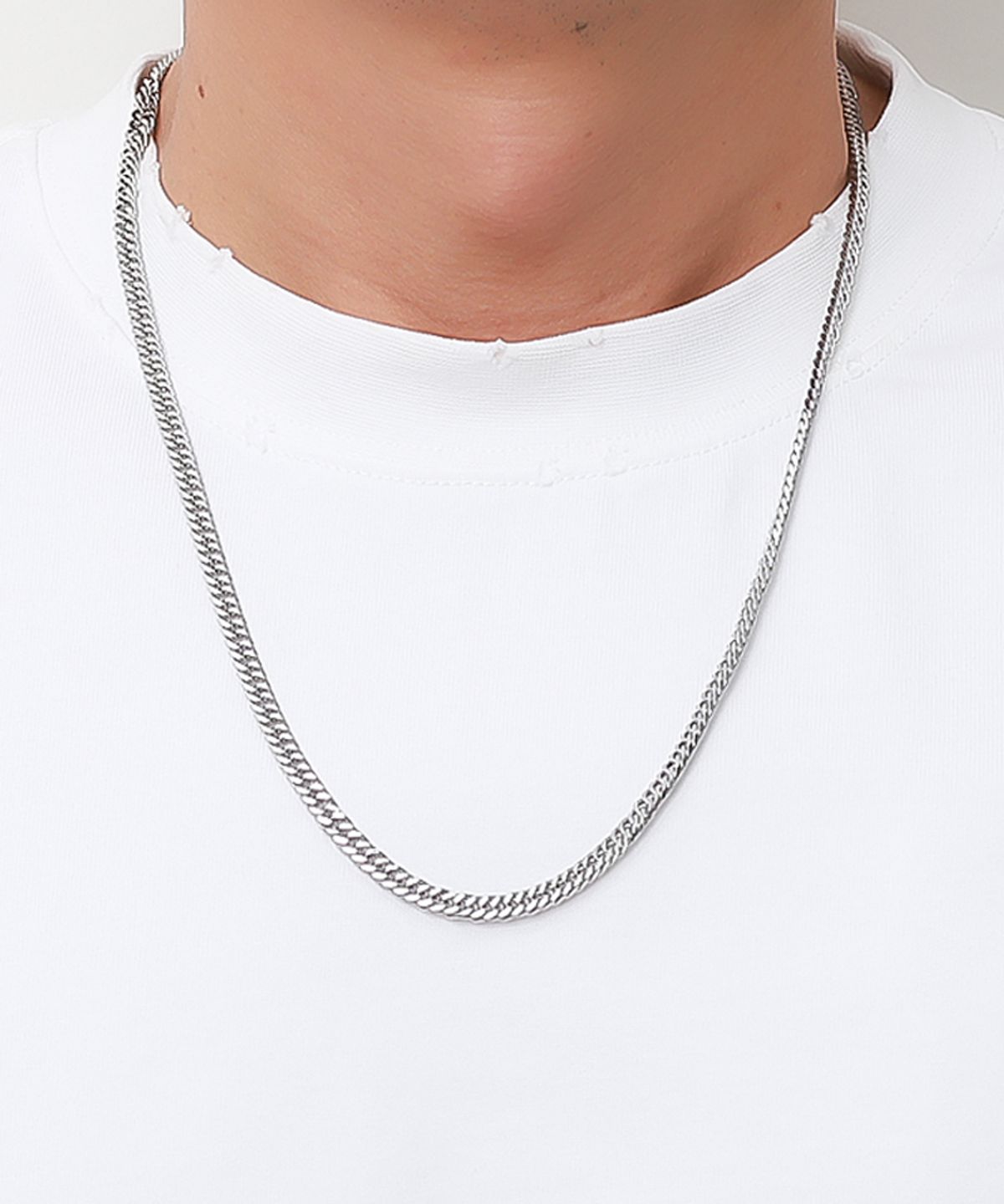 블랑시에르(BLANCIER) 마이애미 5mm BM257N1229 체인 남자목걸이