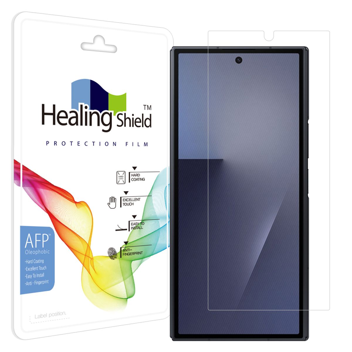 힐링쉴드(HEALINGSHIELD) 갤럭시Z 트라이폴드 올레포빅 외부액정 보호필름 1매