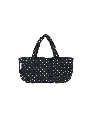 Padded Dot-Dot Small Bag (Black)