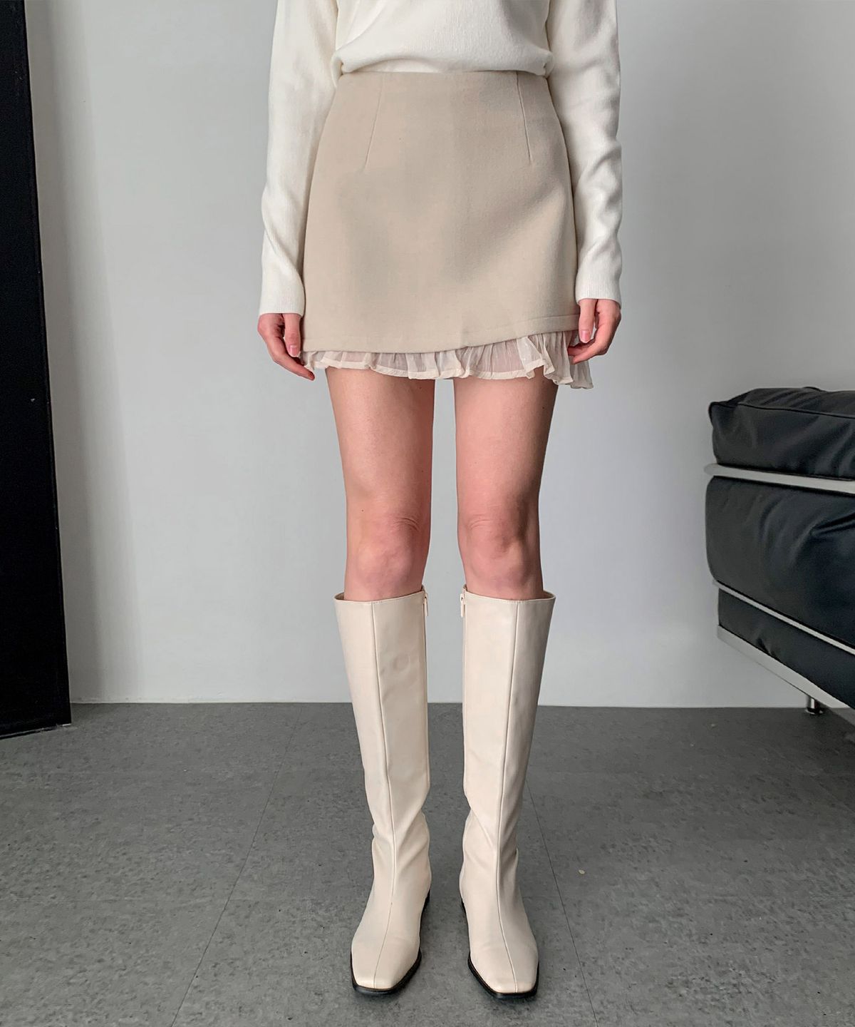바스카라(VASCARA) Leanna Mini Skirt (3 colors)