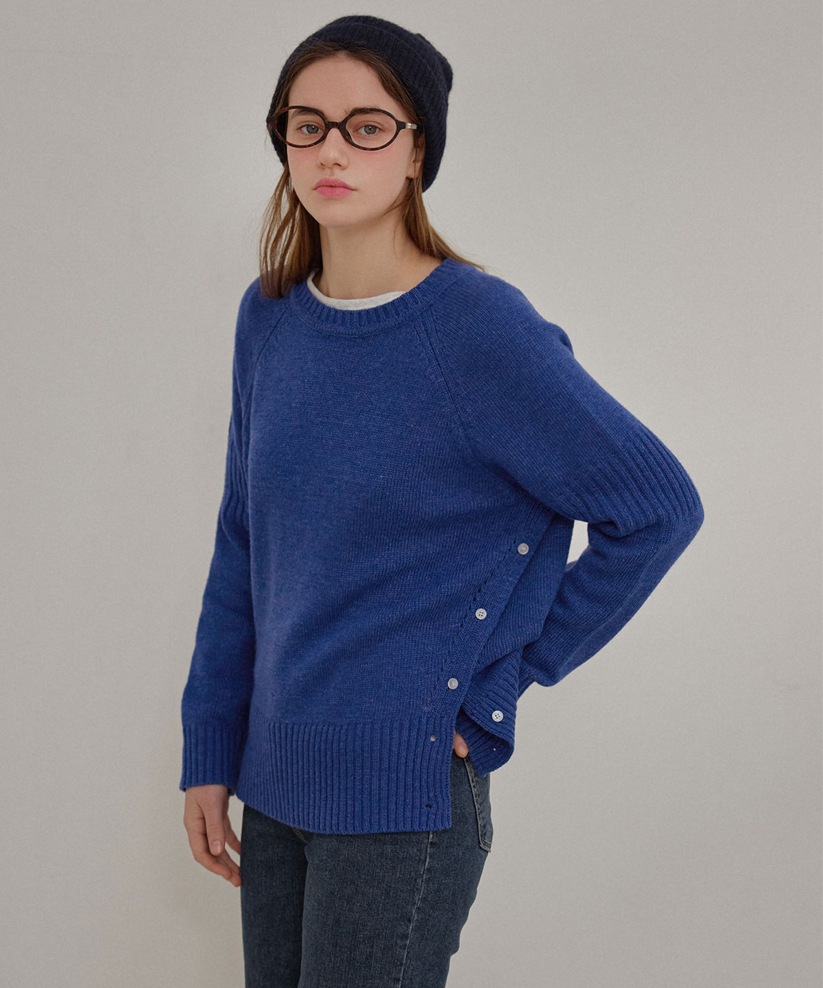슬로우롤리(SLOWLOLLI) Cozy2 lambswool knit_2 Colors