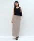 [쿨탠다드] 우먼즈 스트레이트 맥시 스커트 [라이트 베이지]