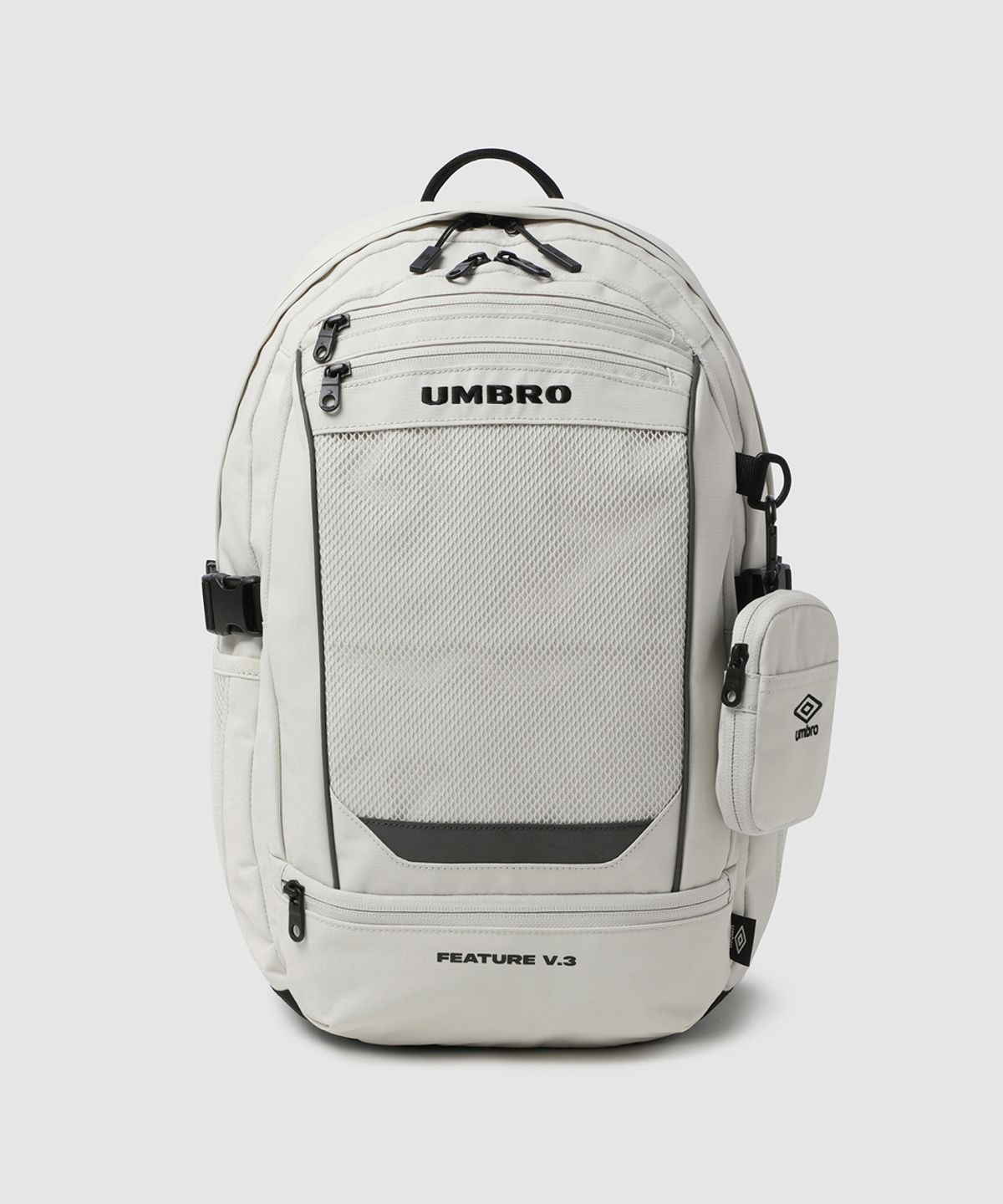 엄브로(UMBRO) 피쳐 백팩 (25L 크로스백 구성) 아이보리 UR123CBP13