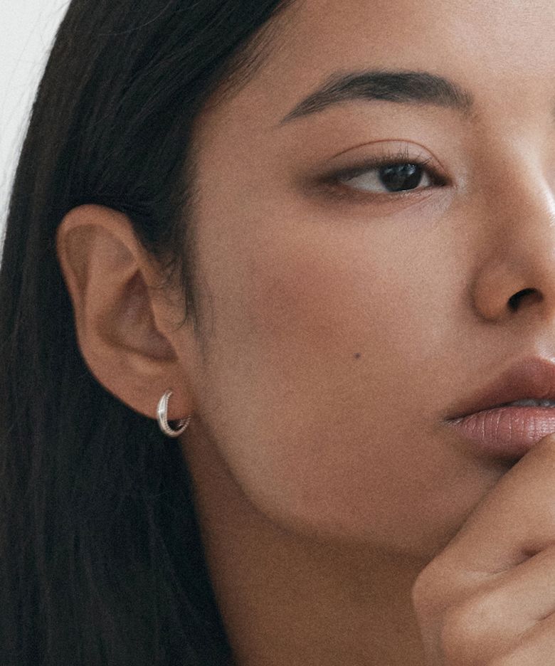 [실버925] Pair Grain Earrings / EAS018