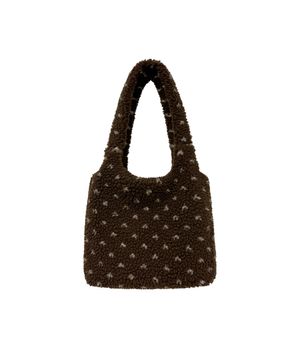 테디 플리스 백 / 브라운