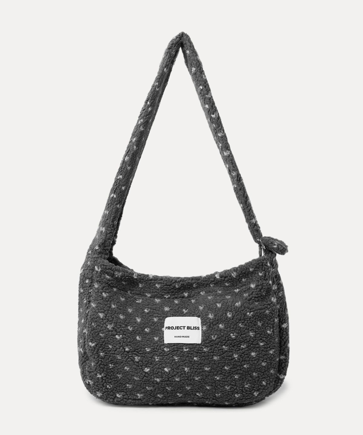 미쏘(MIXXO) 뽀글이 패턴 숄더백_MIABGG21SS