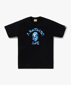 ABC 카모 콜리지 티셔츠(M) BLACK/BLUE