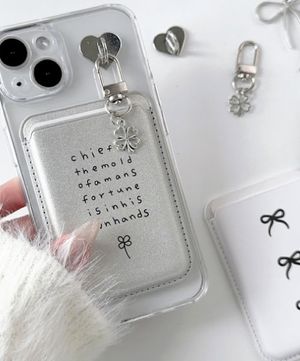 [MagSafe] Clover Ribbon Star 맥세이프 카드지갑