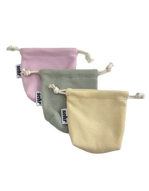 Droopy Knit Pouch (3 Colors)