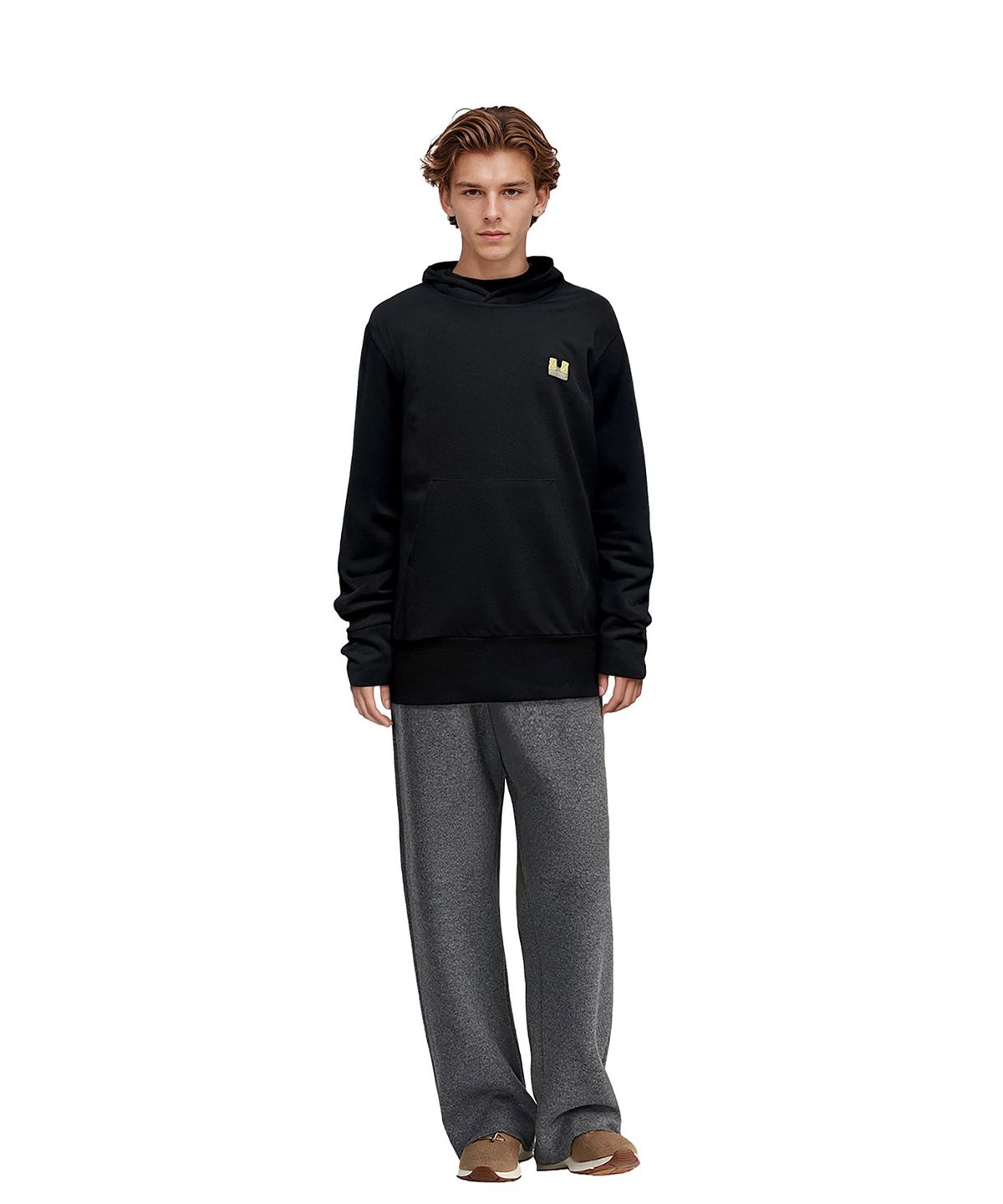 아플라프(AFLAF) M HOODIE 014 Essential BLACK