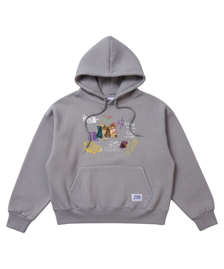 [STGM youth] GRUNGE HOODIE MLG