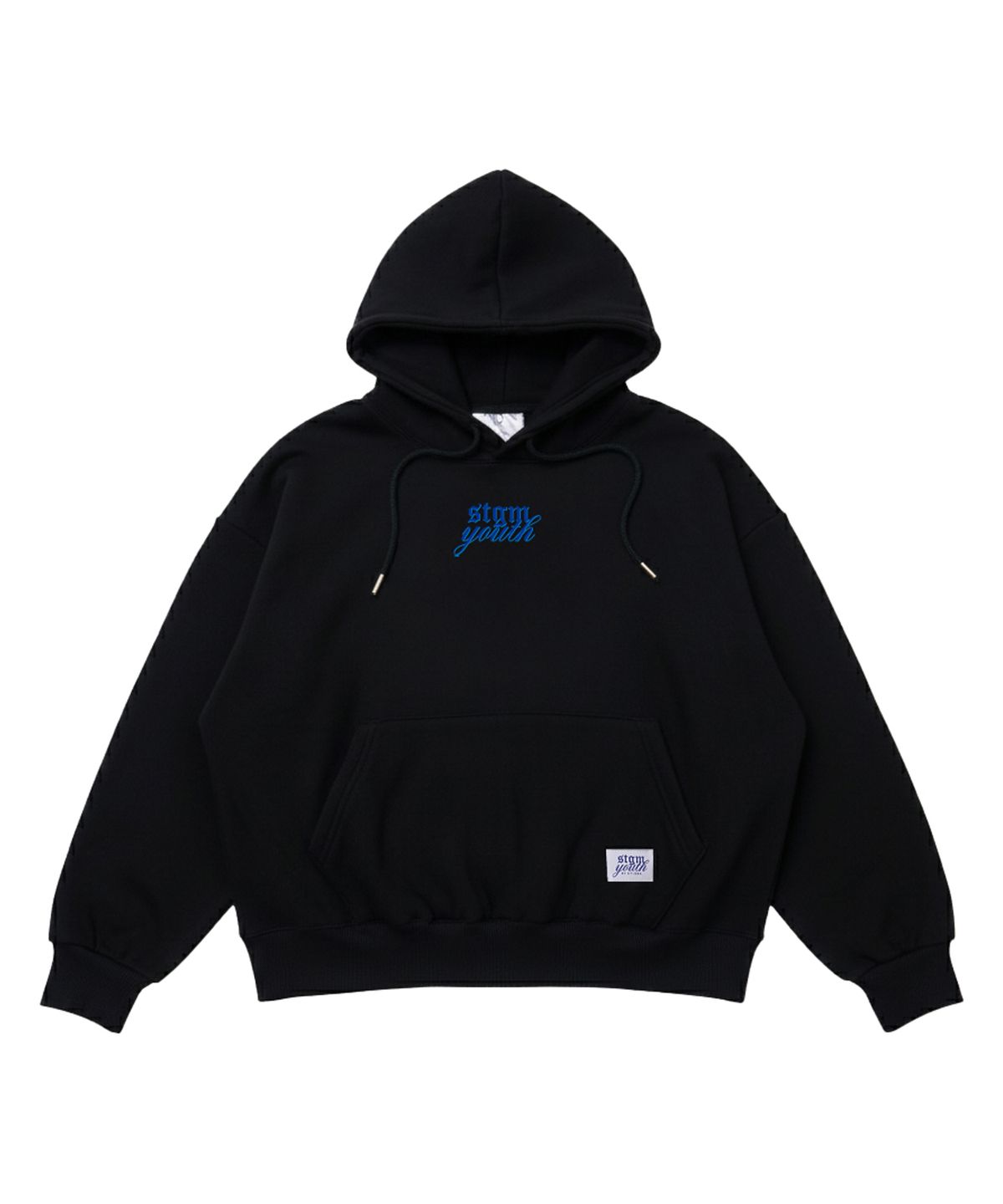 스티그마(STIGMA) [STGM youth] ROSE HOODIE BLK
