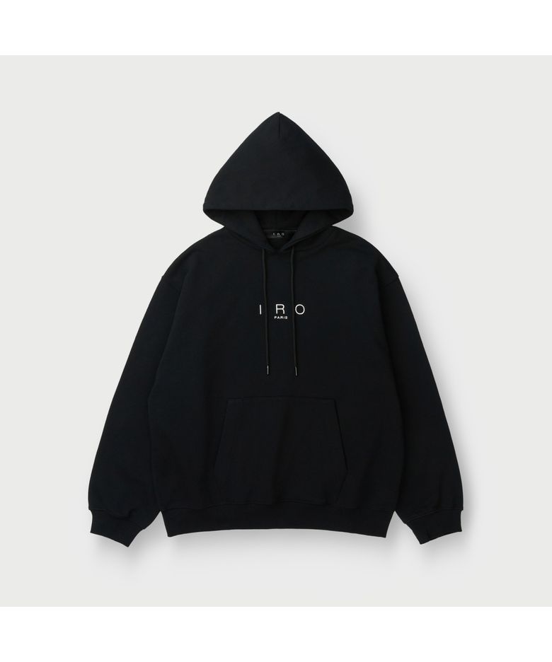 Vessels 베이직 로고자수 스웻후디 IQTSX26751BKX