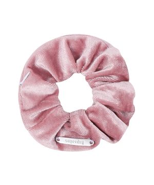 메탈 로고 스크런치 핑크