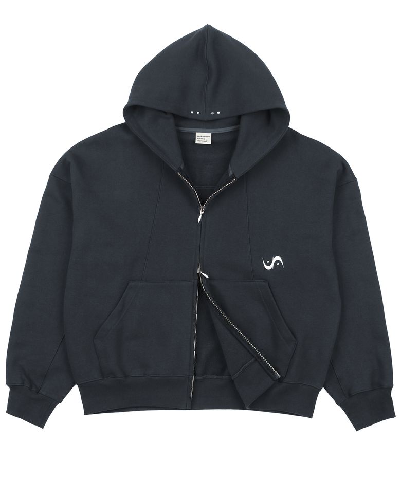 Symbol Crystal HD Zip Up [CHARCOAL]