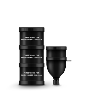 보충제 용기 깔때기&필박스 SET