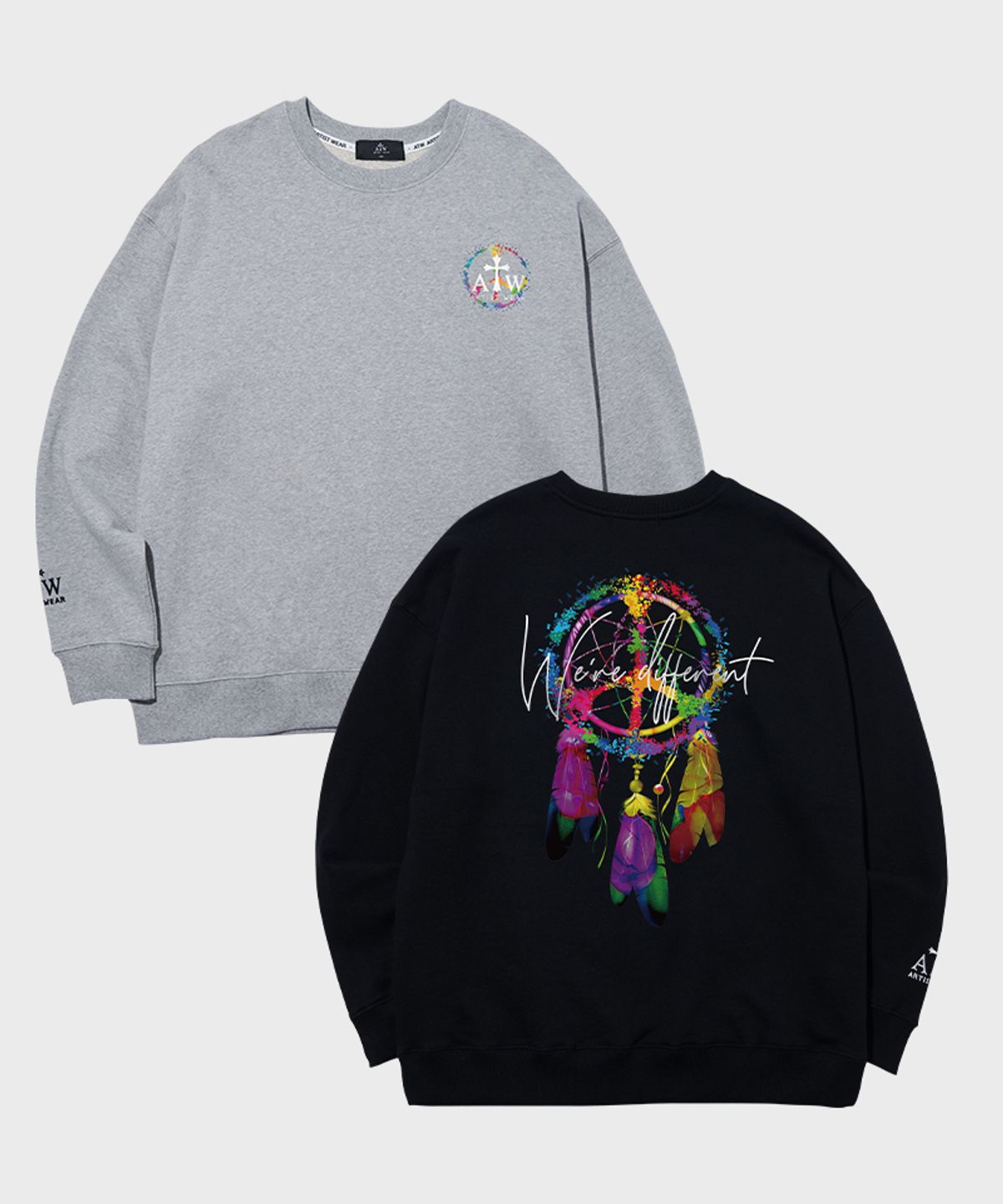 아티스트웨어(ARTISTWEAR) [ATW] 디퍼런트 맨투맨