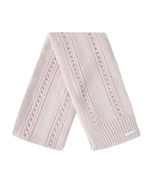 SNOWFLAKE MUFFLER-PINK