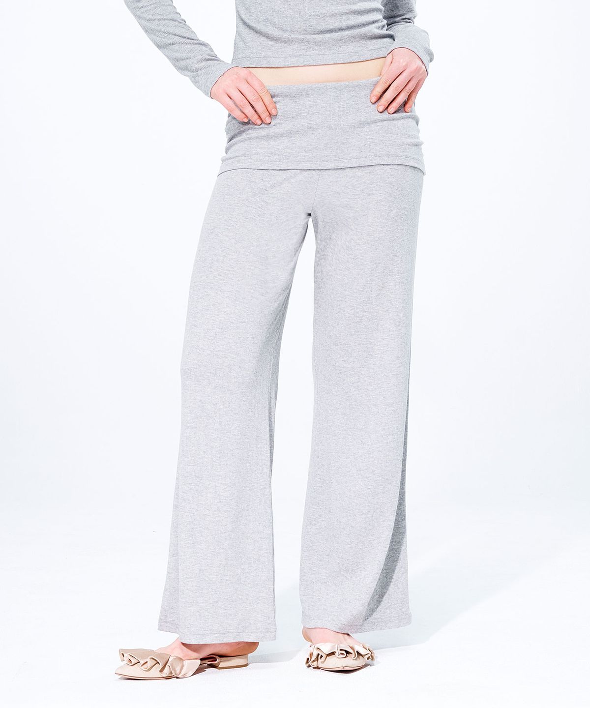 2000아카이브스(2000ARCHIVES) AYN SLEEPWEAR BOTTOM (MELANGE GREY)