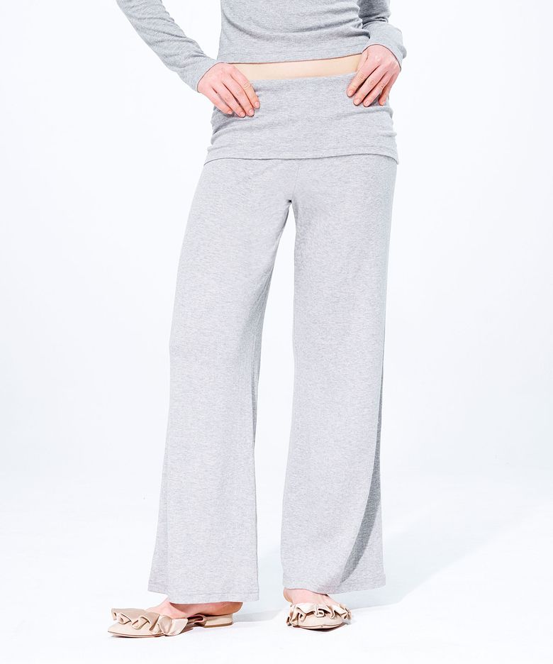AYN SLEEPWEAR BOTTOM (MELANGE GREY)
