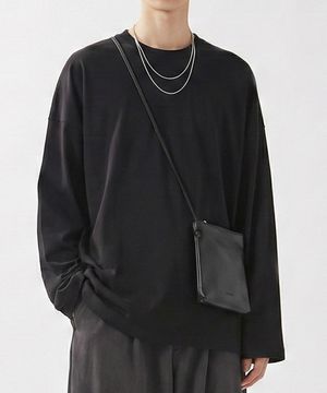 수피마 롱 슬리브 [블랙]