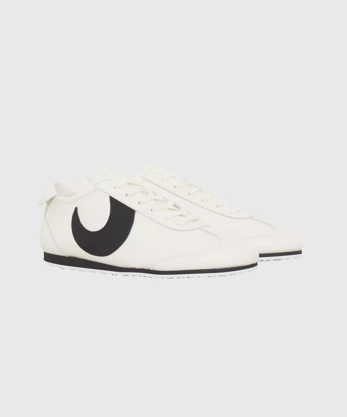 마린 세르(MARINE SERRE) (W) 매트 레더 MS 아스트라 오프 화이트 MATTE LEATHER MS ASTRA WH20 OFF WHITE