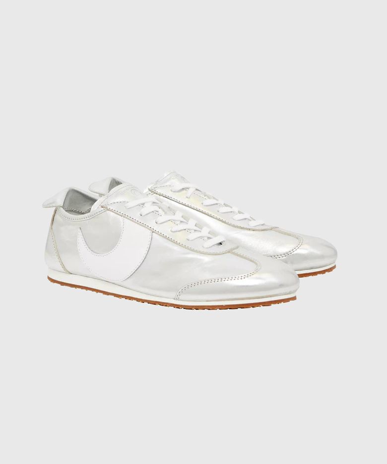 (W) 메탈릭 레더 MS 아스트라 실버 METALLIC LEATHER MS ASTRA MT10 SILVER