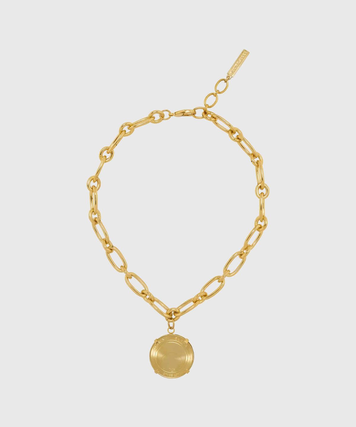 마린 세르(MARINE SERRE) (U) 숏 네크리스 샤이니 골드 SHORT NECKLACE MT51 SHINY GOLD