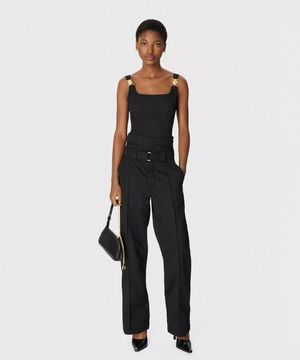 (W) 워크웨어 슬리브리스 탑 블랙 WORKWEAR SLEEVELESS TOP BK99 BLACK