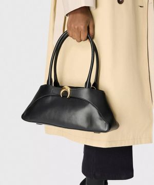 (W) 스무스 레더 오로라 바게트 블랙 SMOOTH LEATHER AURORA BAGUETTE BK99 BLACK