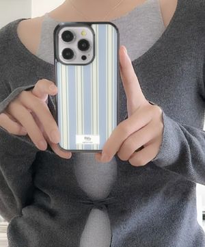 [+갤럭시] Stripe Vintage 맥세이프 에폭시 케이스