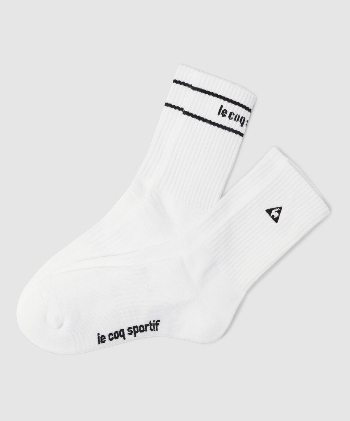 르꼬끄(LECOQ) 쿠션 2PACK 번들 하이삭스 화이트 QR123ASC14