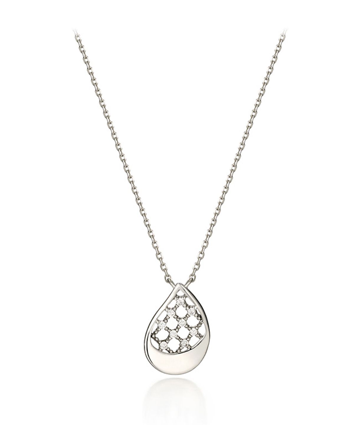 가이거주얼리(GEIGERJEWELRY) 물방울 실버 목걸이 GISVNN001