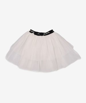 레이어드 샤 스커트 130