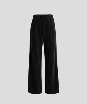 벨로아 팬츠 [블랙]