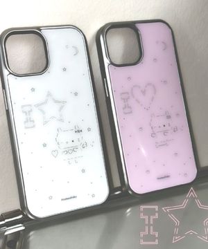 [Silver MagSafe] Angel Cat 실버 맥세이프 에폭시 키링 케이스