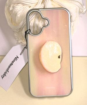 [Grip SET] Sweet Fruit 실버 맥세이프 에폭시 케이스