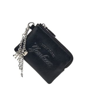 베이직 카드 파우치 키링 NY (Black)
