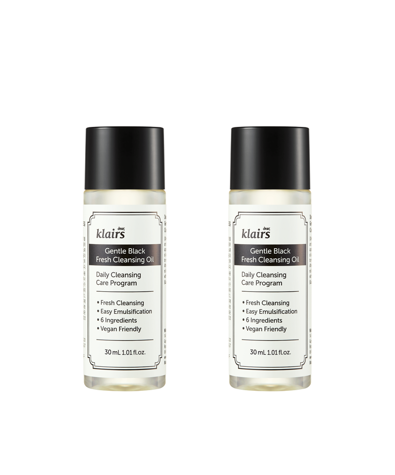 [2Pack]젠틀 블랙 프레쉬 클렌징 오일 30ml+젠틀 블랙 프레쉬 클렌징 오일 30ml