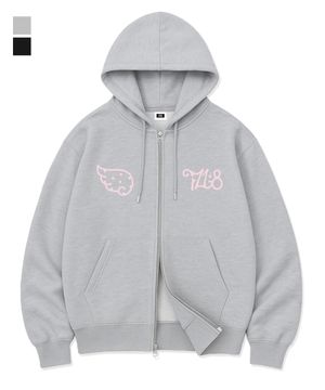 718 WING POINT OVER FIT 2-WAY ZIP-UP (2color)